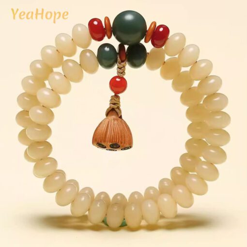 Lucky Charms Bodhi Seed Blessing Bracelet: Good Fortune